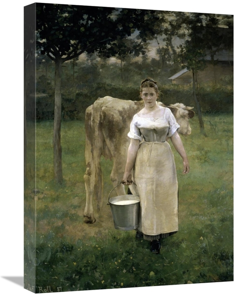 Global Gallery GCS-282753-22-142 22 in. 1887 Alfred Philippe Roll Art 