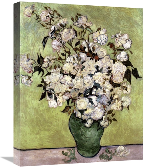 Global Gallery GCS-281324-22-142 22 in. Vase of Roses Art Print - Vinc