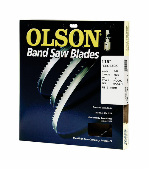 Olson 2482487 0.37 x 115 in. Band Saw Blade