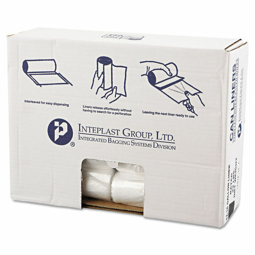 Inteplast Group IBSVALH2433N8 16 gal 7 Microns High-Density Commercial