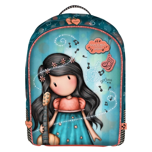 School Bag This One's for You Gorjuss M572A Turquoise (32 x 45 x 13.5