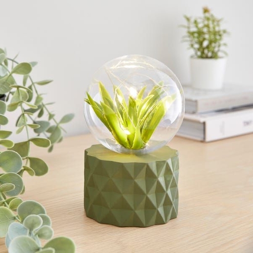 Geometric Battery Table Lamp