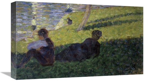 Global Gallery GCS-280024-22-142 22 in. Study for A Sunday on La Grand