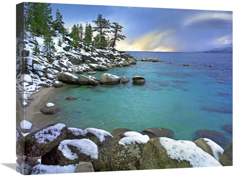 Global Gallery GCS-396330-2024-142 20 x 24 in. Hidden Beach & Memorial