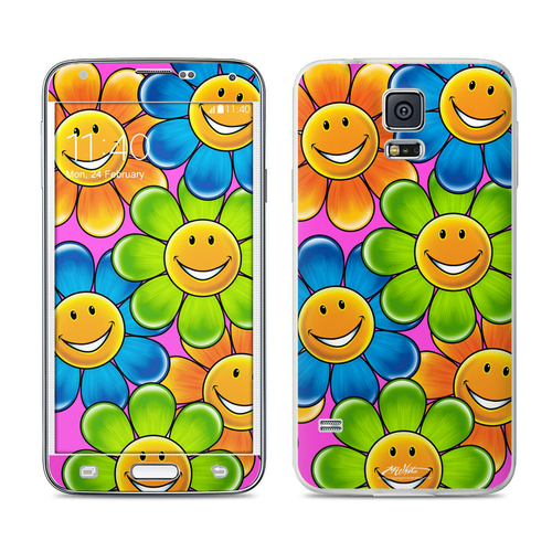 DecalGirl SGS5-HPYDAISIES Samsung Galaxy S5 Skin - Happy Daisies
