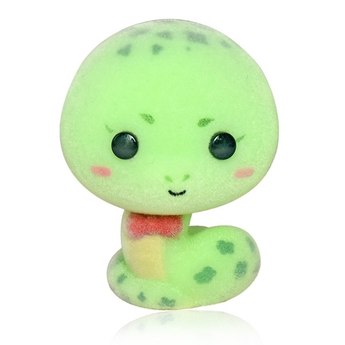 Children Flocking Doll Chinese Zodiac 360 Degree