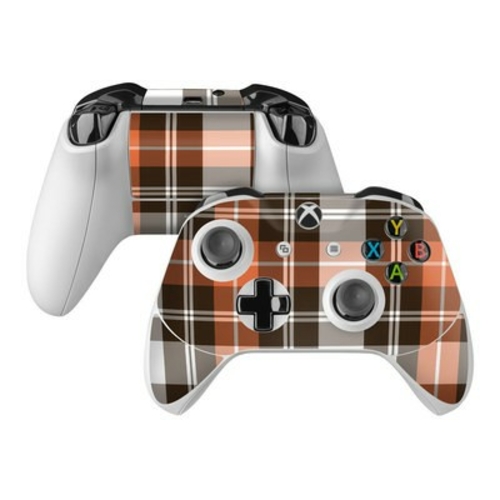 DecalGirl XBOSC-PLAID-CPR Microsoft Xbox One S Controller Skin - Coppe