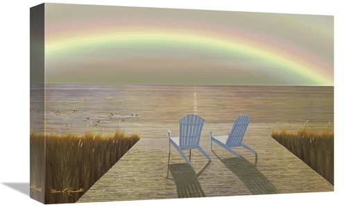 Global Gallery GCS-398737-1218-142 12 x 18 in. Over the Rainbow Art Pr