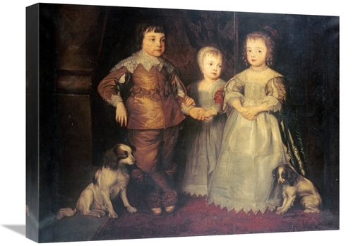 Global Gallery GCS-267491-22-142 22 in. The Children of King Charles I