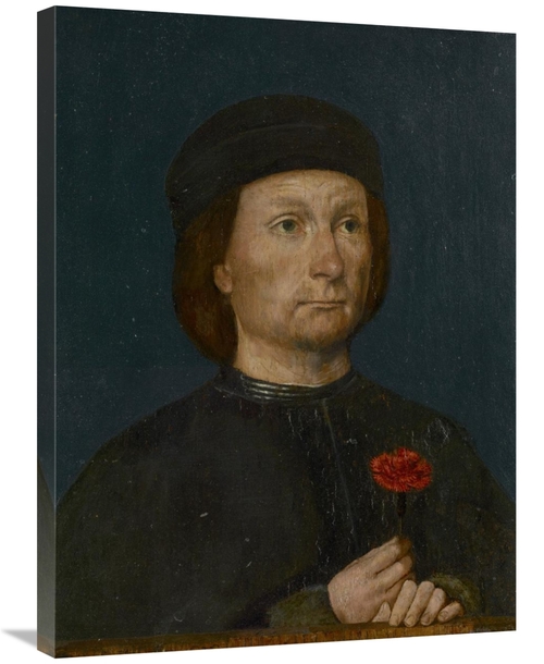 Global Gallery GCS-455039-2432-142 24 x 32 in. Portrait of a Man with 