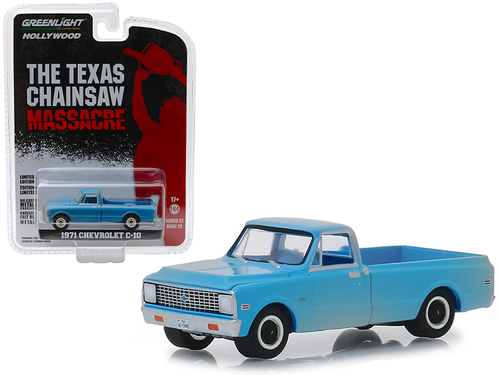 1971 Chevrolet C-10 Pickup Truck Blue (Dusty) \The Texas Chainsaw