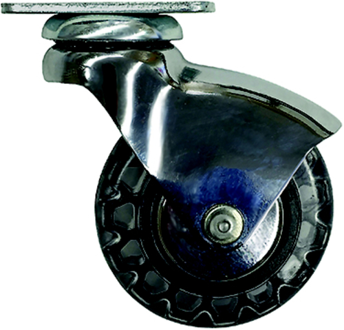 Shepherd Hardware 6292 3 in. PCV Swivel Caster Wheel with Skate, C