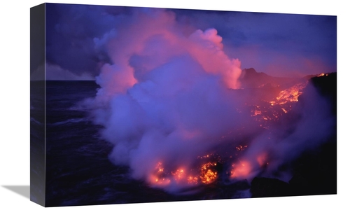 Global Gallery GCS-451200-1218-142 12 x 18 in. Streaming A A Lava Flow