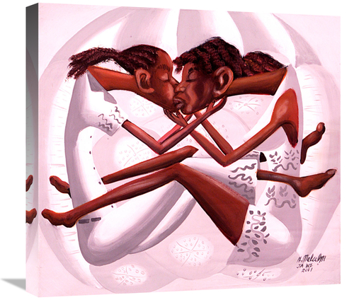 Global Gallery GCS-477335-22-142 22 in. Lovers Art Print - Gary Brown