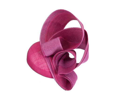 Stunning fuchsia racing fascinator