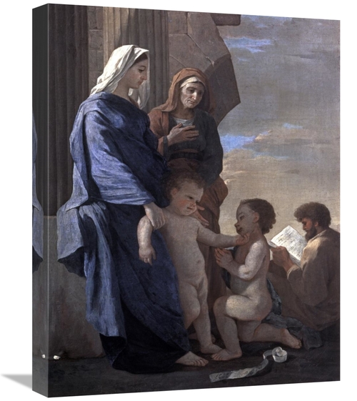 Global Gallery GCS-279471-22-142 22 in. Holy Family Art Print - Nicola