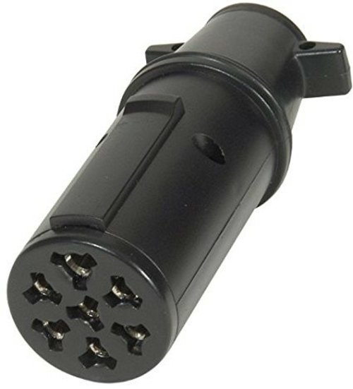 Husky Towing HUS-15258 7-Pin to 6-Round Adapter