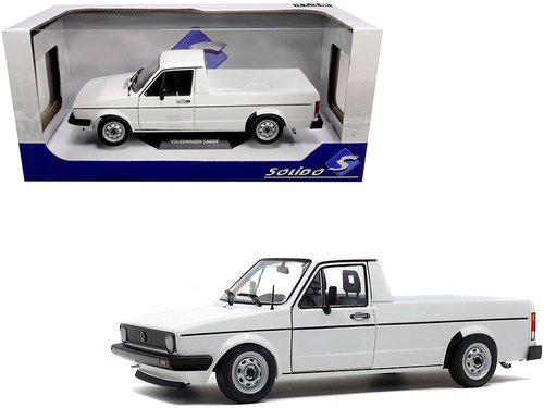 1982 Volkswagen Caddy MKI Pickup Truck White 1/18 Diecast Model Car by