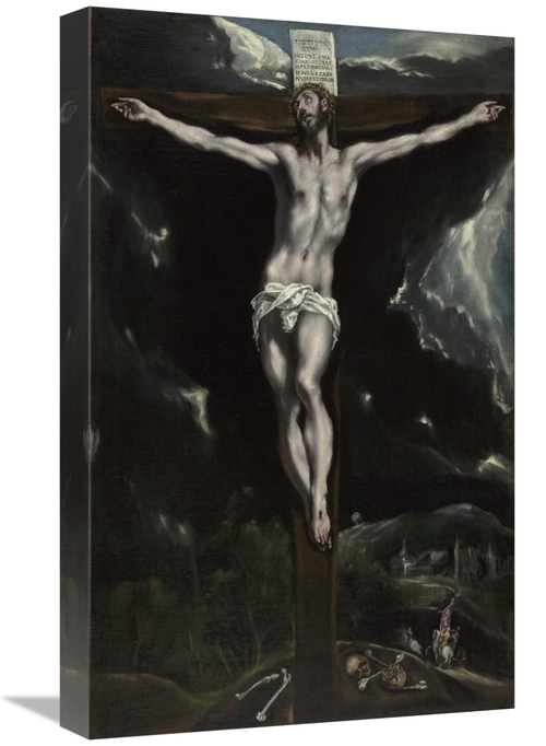 Global Gallery GCS-456097-22-142 22 in. Christ on the Cross Art Print 