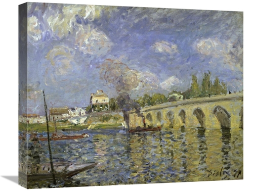 Global Gallery GCS-280075-22-142 22 in. The Bridge Art Print - Alfred 