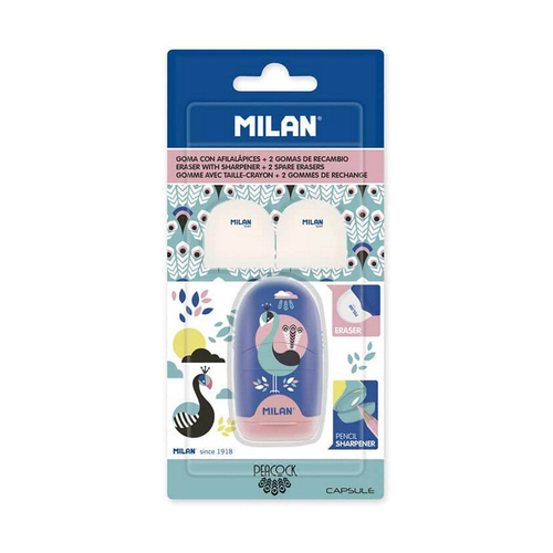 Pencil Sharpener Milan Capsule Peacock Replacements