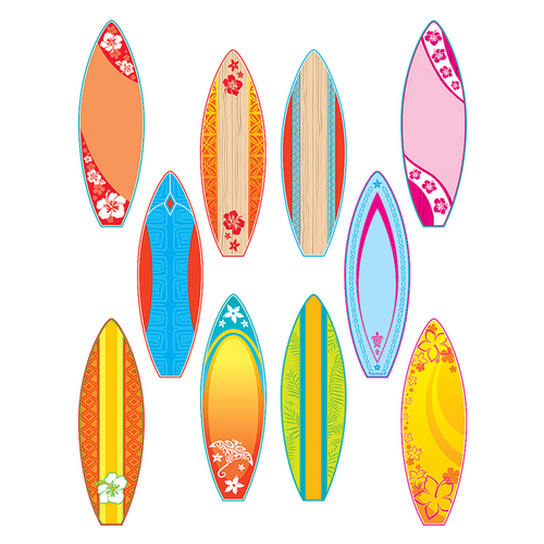 Main Teacher Created Resources TCR4586-3 Surfboards Accents - Pack of 3 image