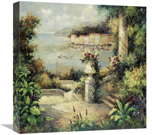 Global Gallery GCS-129797-1818-142 18 x 18 in. Marina Vista I Art Prin