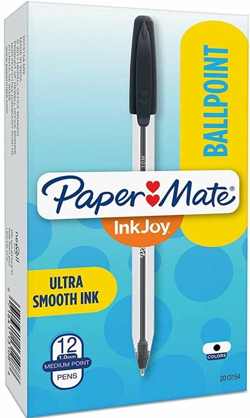 Papermate 2013154 50ST Inkjoy Model Pen - Black