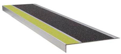 Anti-Slip Stair Safety Treads 9 in. Deep x 4 ft. Long, Yellow & Bl