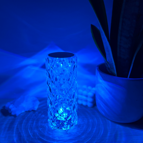 Touch Sensitive LED Crystal Lamp