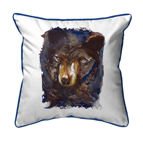 Betsy Drake ZP281B 22 x 22 in. Betsys Bear Extra Large Zippered Pillow