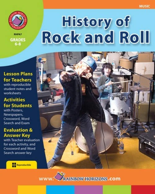 Rainbow Horizons A07 History of Rock & Roll - Grade 6 to 8