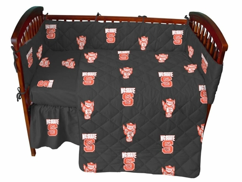 College Covers NCSCSFSWPR North Carolina State Wolfpack Baby Crib Fitt