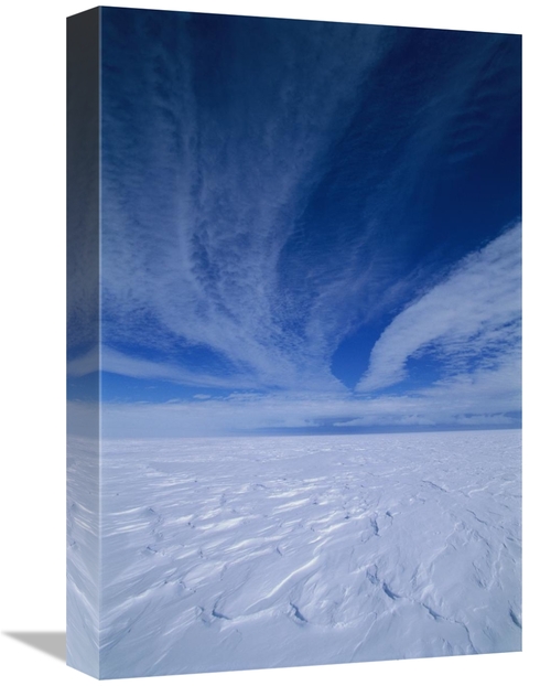 Global Gallery GCS-453530-1218-142 12 x 18 in. Cirrus Clouds Above Icy