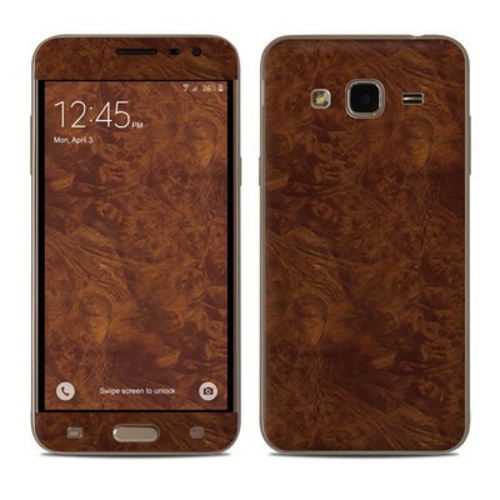 DecalGirl SGJ3-DKBURL Samsung Galaxy J3 Skin - Dark Burlwood