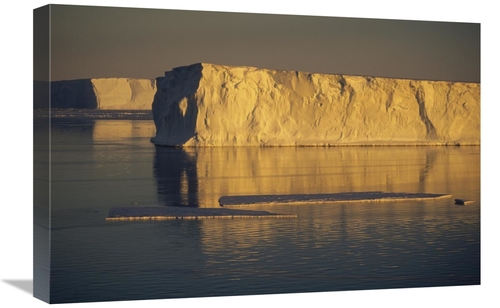 Global Gallery GCS-451331-1624-142 16 x 24 in. Tabular Icebergs in Lat
