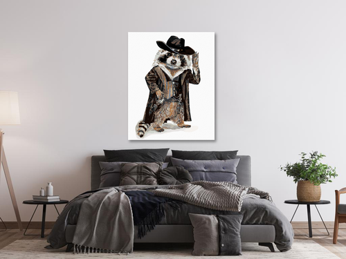 Paint by Numbers - COWBOY RACCOON (HOLLY SIMENTAL)