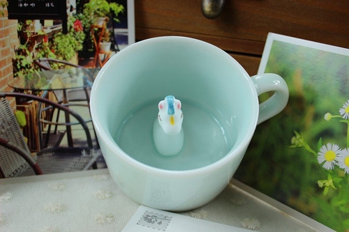 Handmade Cute Small Horse Ceramic Coffee Cup