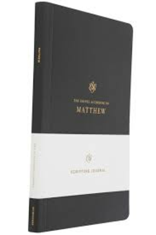 Crossway Books 189972 ESV Scripture Journal-Matthew Soft Cover, Bl