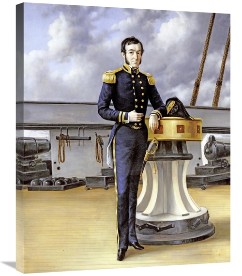 Global Gallery GCS-267995-30-142 30 in. Portrait of a Naval Officer Ar