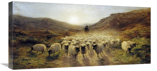 Global Gallery GCS-266311-30-142 30 in. Leaving the Hills Art Print - 