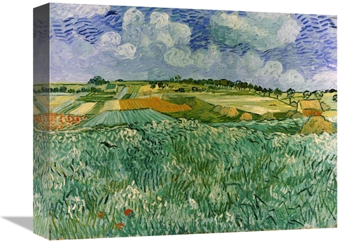 Global Gallery GCS-281287-16-142 16 in. Plain Near Auvers Art Print - 