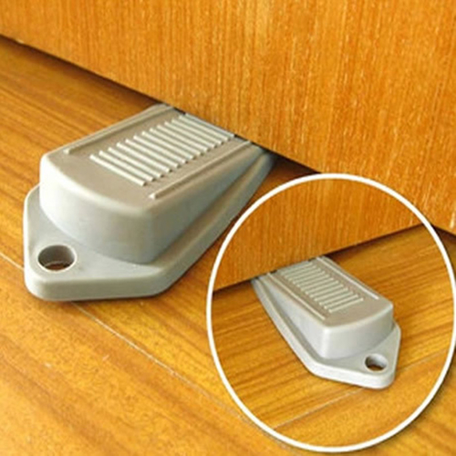 Rubber Door Stop Stoppers Safety Keeps Doors From