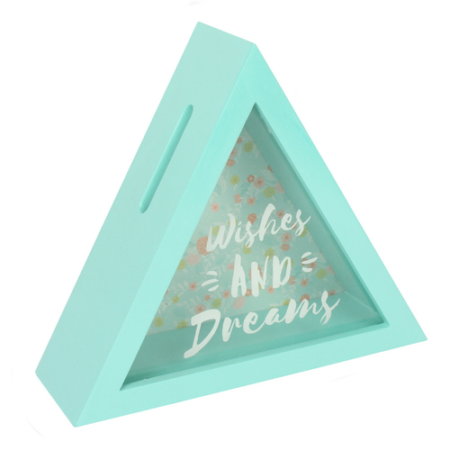 Wishes And Dreams Triangle Money Box