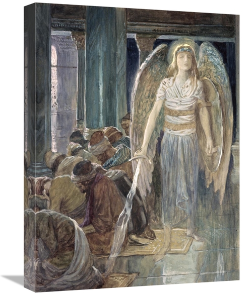 Global Gallery GCS-282933-22-142 22 in. The Guardian Angel Art Print -