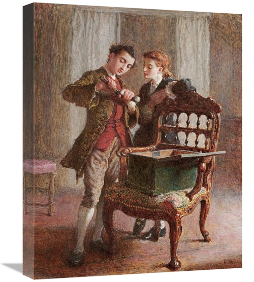 Global Gallery GCS-267545-22-142 22 in. A Drawing Room Scene Art Print