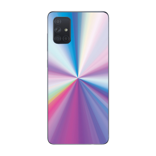 MightySkins SAGA51-Rainbow Zoom Skin for Samsung Galaxy A51 - Rainbow 