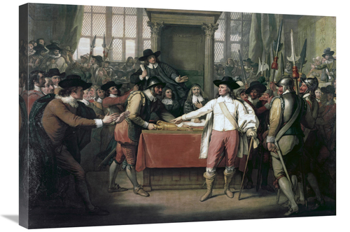 Global Gallery GCS-281502-30-142 30 in. Cromwell Dissolving the Long P