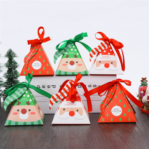 1 PCS Merry Christmas Candy Box Bag Christmas Tree