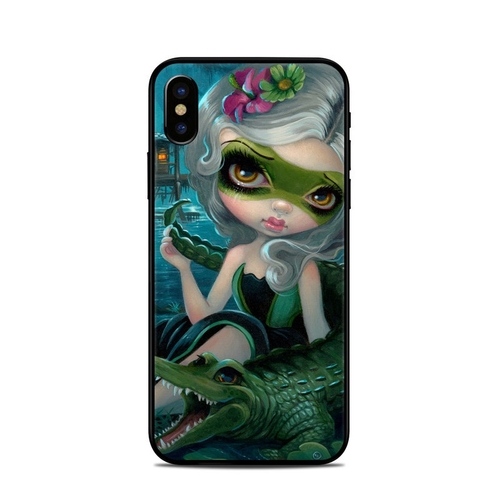 DecalGirl AIPX-ALLIGATOR Apple iPhone X Skin - Alligator Girl